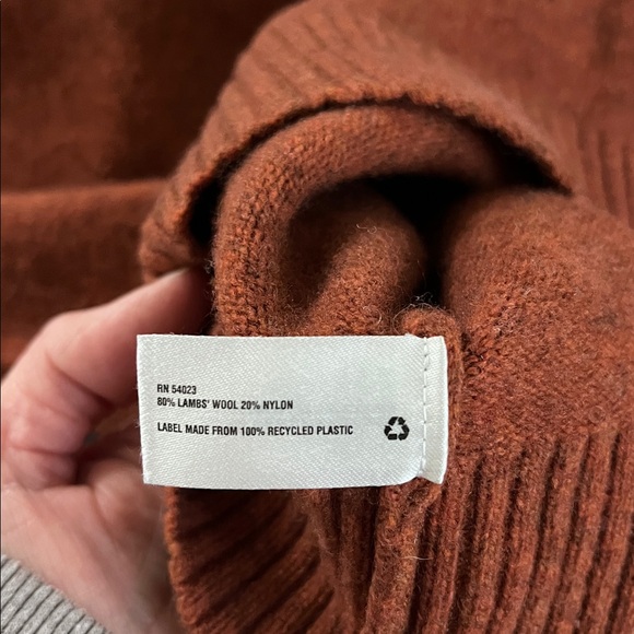 Gap lambswool sweater elbow with patches - Picture 5 of 5